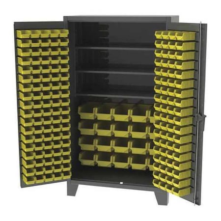 Greene Manufacturing Inc Bin Storage Cabinet 48 Wx24 Dx66 H Ex