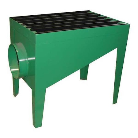 Greene Manufacturing Rectangle Cutting Table, Bottom Draw Enclosure , 36" W 34" H,  GT-520.VH