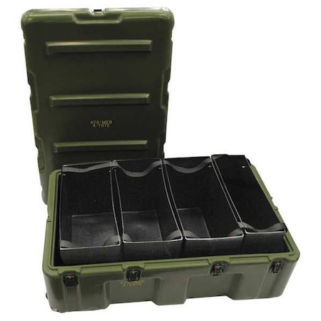 Pelican Medical Tote Case, 32.75Lx20.87Wx12.61D 472-MED-4-TOTE