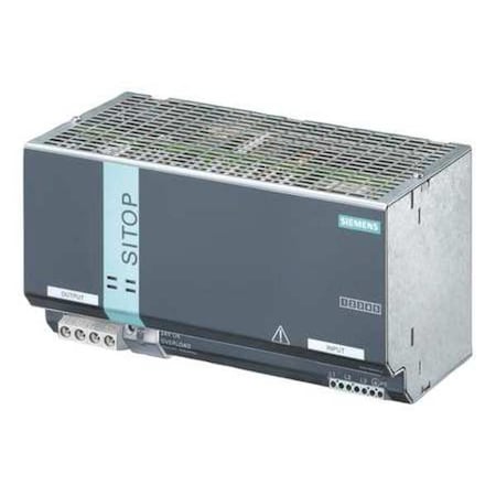 Siemens DC Power Supply, 176/264V AC; 85/132V AC, 24V DC, 960 W, 40 A, DIN Rail 6EP1337-3BA00