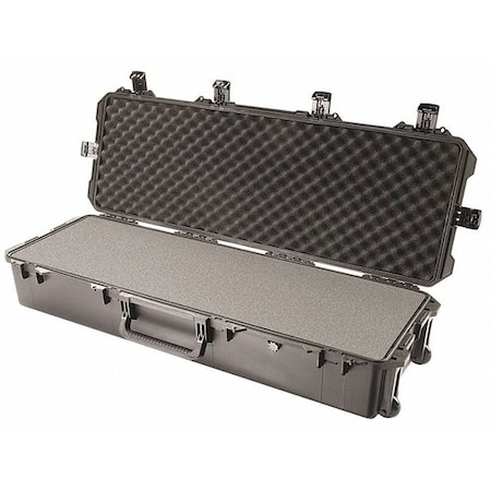 Pelican Case, 47-1/4 In Lx16-1/2 InWx9-1/4 InD, Bl IM3220-X0001