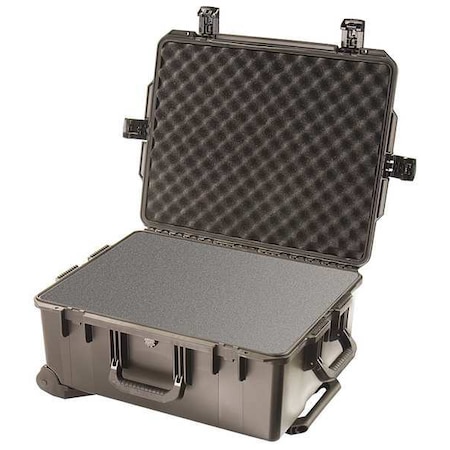 Pelican Black Protective Case, 24.6"L x 19.7"W x 11.7"D IM2720-X0001