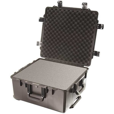 Pelican Black Protective Case, 24.9"L x 23.7"W x 13"D IM2875-X0001