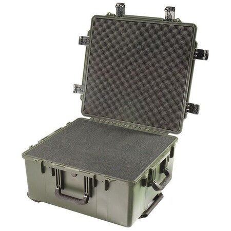 Pelican Olive Drab Green Protective Case, 24.9"L x 23.7"W x 13.1"D IM2875