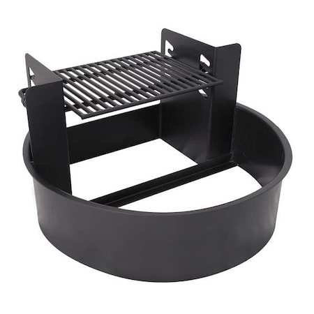 ULTRASITE Adjustable Powder Coated Steel Fire Ring 612