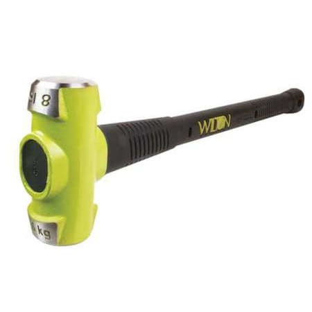 Wilton Sledge Hammer, 8 lb., 24 In, Rubber/Steel 20824
