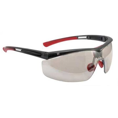 North Safety Glasses, North Adaptec, I/O Mirror Anti-Fog, Anti-Static, Scratch-Resistant Lens, Full-Frame T5900NTKTCG