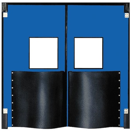 CHASE Swinging Door, 8 x 6 ft, Royal Blue, PR 7296XDRBL