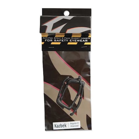 Edge Eyewear Foam Kit, Bk, Foam, F/Kazbek Plrzd Saf Eye 9449