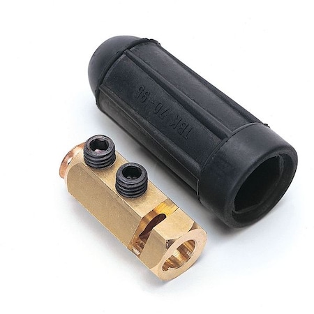 Lincoln Electric Cable Receptacle, 350A, Female, 1/0-2/0 K1759-70