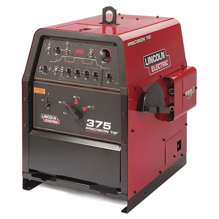 Lincoln Electric TIG Welder, Precision TIG 375 Series, 230V AC, 460V AC, 575V AC, 420 Max. Output Amps K2622-2