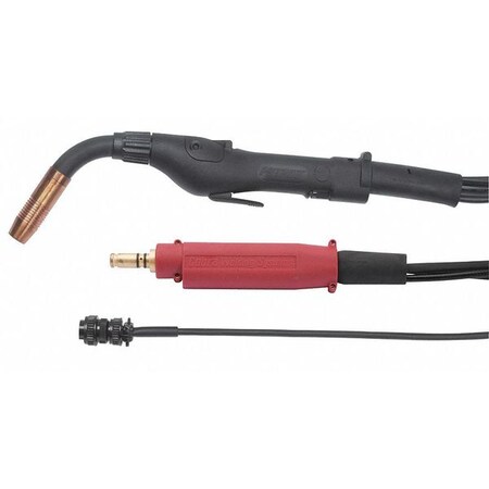 Lincoln Electric Welding Gun, AC 200A, 030 - 1/16 Alum In K3038-2