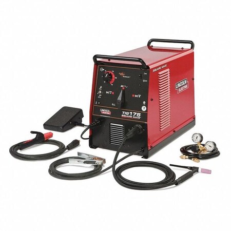 Lincoln Electric TIG Welder, Square Wave(TM) TIG 175 Series, 208/230VAC, 150A @ 26V, 25% Rated Output K1478-5