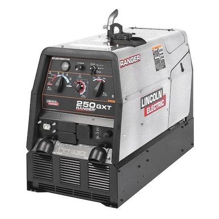 Lincoln Electric Engine-Driven Welder, Ranger 250 GXT Series, Electric Start, 23 hp, Gas, 11,000 W Peak K2382-5