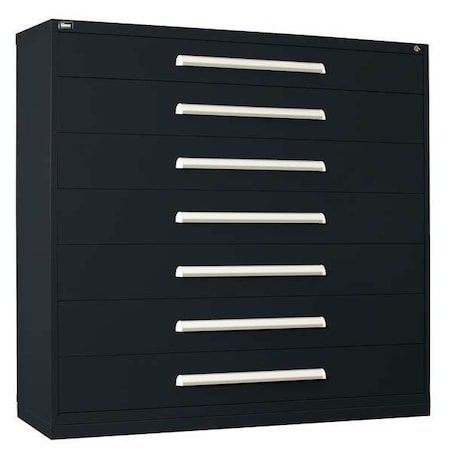 Vidmar Modular Drawer Cabinet, 59 In. H, 60 In. W RP3543A-FTKABK