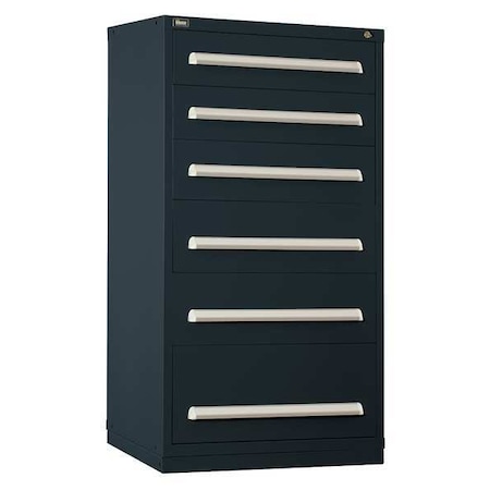 Vidmar Modular Drawer Cabinet, 59 In. H, 30 In. W SEP3203ALBK