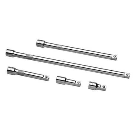 Sk Professional Tools Extension Set 1/2" Dr, 2 in, 3 in, 5 in, 10 in, 15 in L, 5 Pieces, Chrome 40165