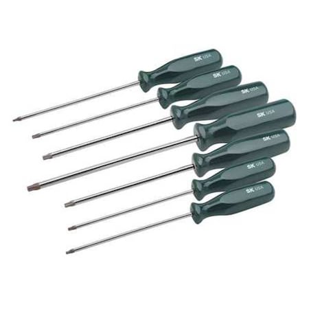 Sk Professional Tools Screwdriver Set, Torx(R), 7 Pc 86323