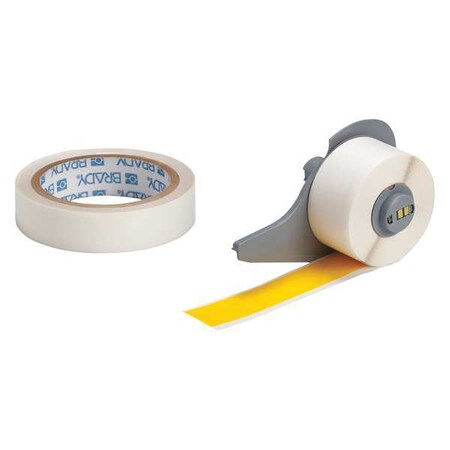 Brady Print On Dmnd Floor Marking Tape, Ylw/Clr M71-1000-483-YL-KT