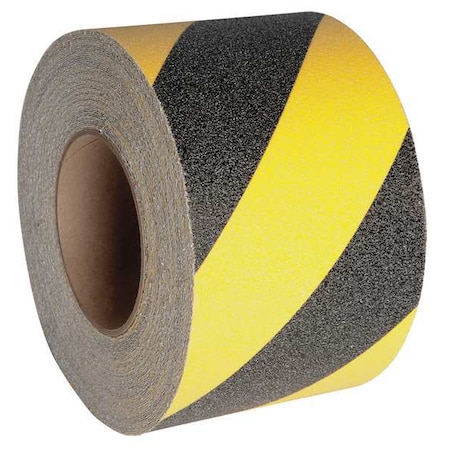 Jessup Anti-Slip Tread, Black/Yellow, 3 in x 60ft GRAN5013