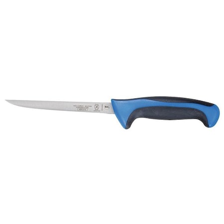 Mercer Cutlery Boning Knife, Narrow, 6 In., Blue Handle M22206BL