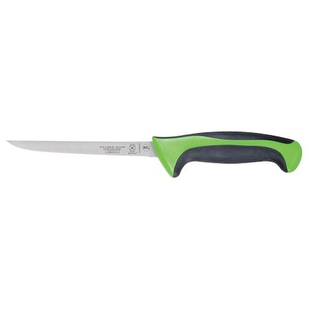 Mercer Cutlery Boning Knife, Narrow, 6 In., Green Handle M22206GR