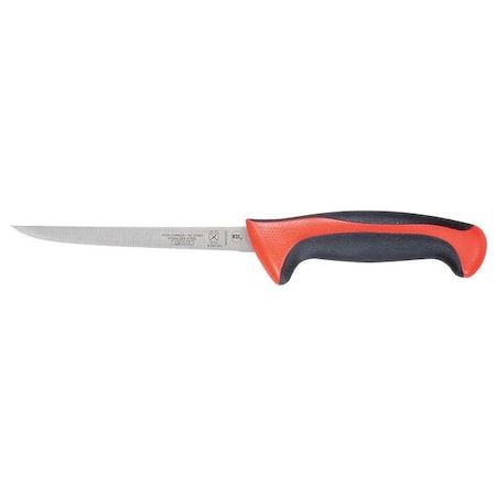 Mercer Cutlery Boning Knife, Narrow, 6 In., Red Handle M22206RD