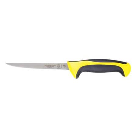 Mercer Cutlery Boning Knife, Narrow, 6 In., Yellow Handle M22206YL