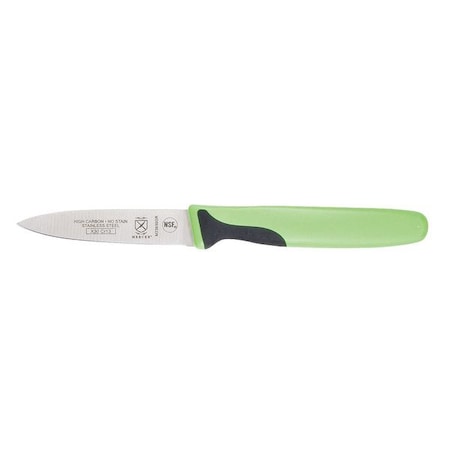 Mercer Cutlery Paring Knife, 3 In., Green Handle M23930GR