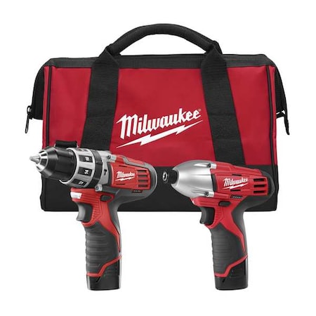 Milwaukee Tool M12  Cordless LITHIUM-ION  2-Tool Combo Kit 2497-22