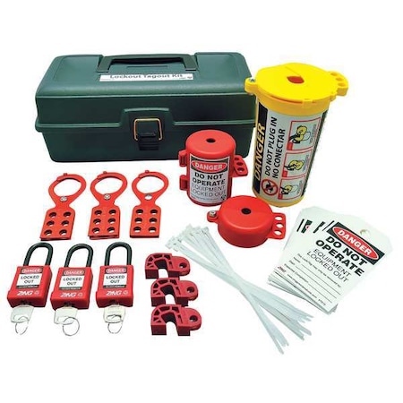 Zing Portable Lockout Kit, Electrical, Tool Box 7129