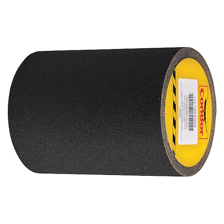 Condor Anti-Slip Tape Silicone Carbide 80 Grit Size, Black, 8" W x 60 ft. L, 28 mil Thick GRAN5062