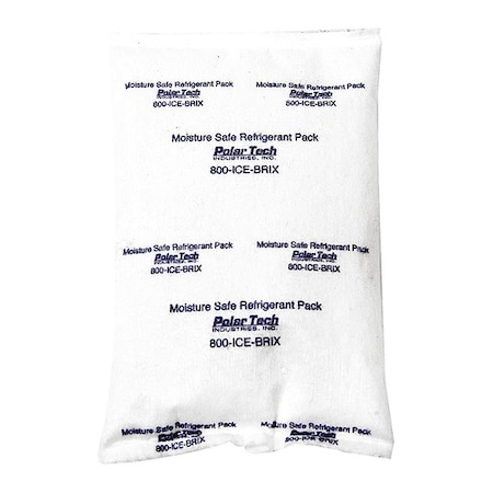 Polar Tech Industries Ice-Brix Moisture Safe, Reuseable, 24 oz., PK6 TP 24/MS