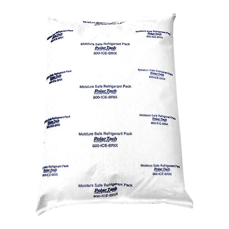 Polar Tech Industries Ice-Brix Moisture Safe, Reuseable, 48 oz., PK3 TP 48/MS