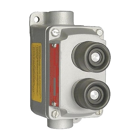 Appleton Electric Control Station, 3/4 In, 2 Gang, 10A at 600V EFDC275-J2