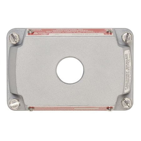 Appleton Electric Hazardous Location Cover, 3/4in. Open ESKB-1PBQ