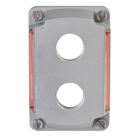Appleton Electric Hazardous Location Cover, (2) 3/4in. Open ESKB-2PBQ