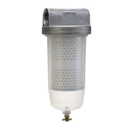 Dayton Fuel Filter, 1 In, 10 Microns 12F728