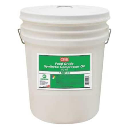 Crc Food Grade Synthetic Oil, ISO 68, 5 gal. 04216