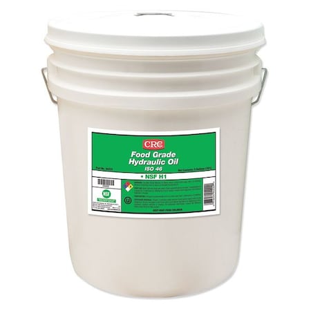 Crc Food Grade Hydraulic Oil, ISO 46, SAE Grade 20, 5 gal. 04222