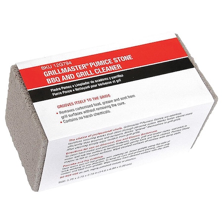 Tough Guy Cleaning Brick, Gray, 5-3/4" 12G794