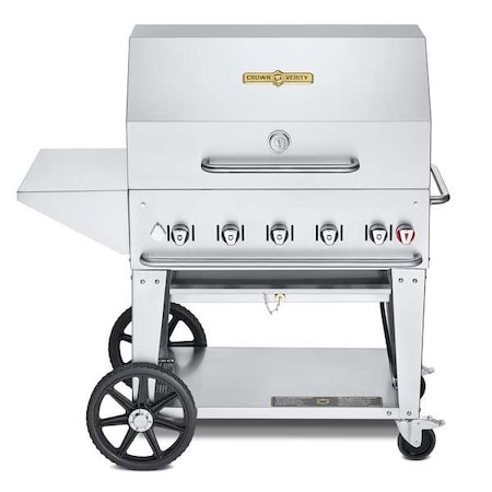 Crown Verity 5-Burner Gas 79500 BtuH Grill MCB-36 PKG NG