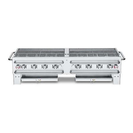Crown Verity 8-Burner Gas 129000 BtuH Grill PCB-60