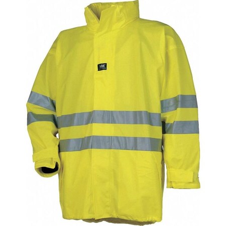 Helly Hansen Rain Jacket with Hood, Yellow, S 70350-360-S