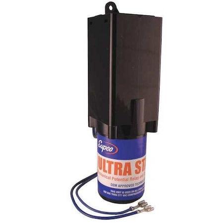 Supco Hard Start, 208-265, Single, 3-1/2 to 5 MPR1