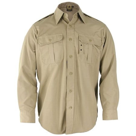 Propper Tactical Shirt, Khaki, Size L Reg F530238250L2