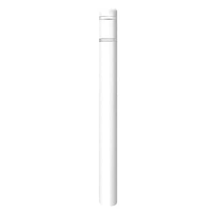 Zoro Select Post Sleeve, 4-1/2 In Dia., 52 In H, White CL1385O