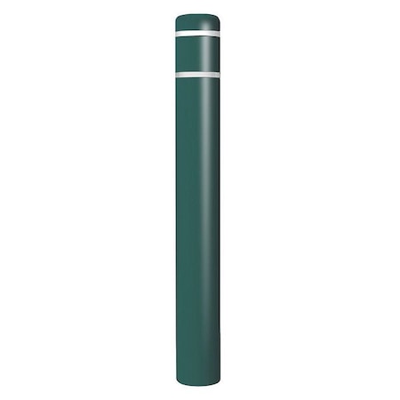 Zoro Select Post Sleeve, 7 In Dia., 60 In H, Green CL1386M