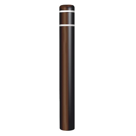 Zoro Select Post Sleeve, 7 In Dia., 60 In H, Brown CL1386P