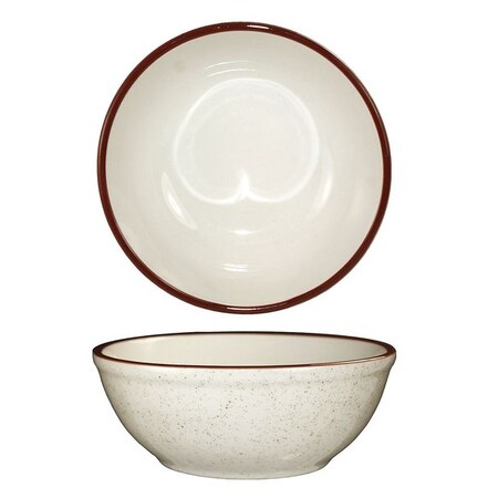 Iti Nappie Bowl, 12-1/2 oz., Ceramic Brown Speckle PK36 GR-15